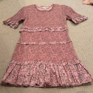 Loveshackfancy pink dress